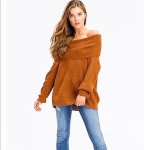 Women’s Rust Brown Sweater